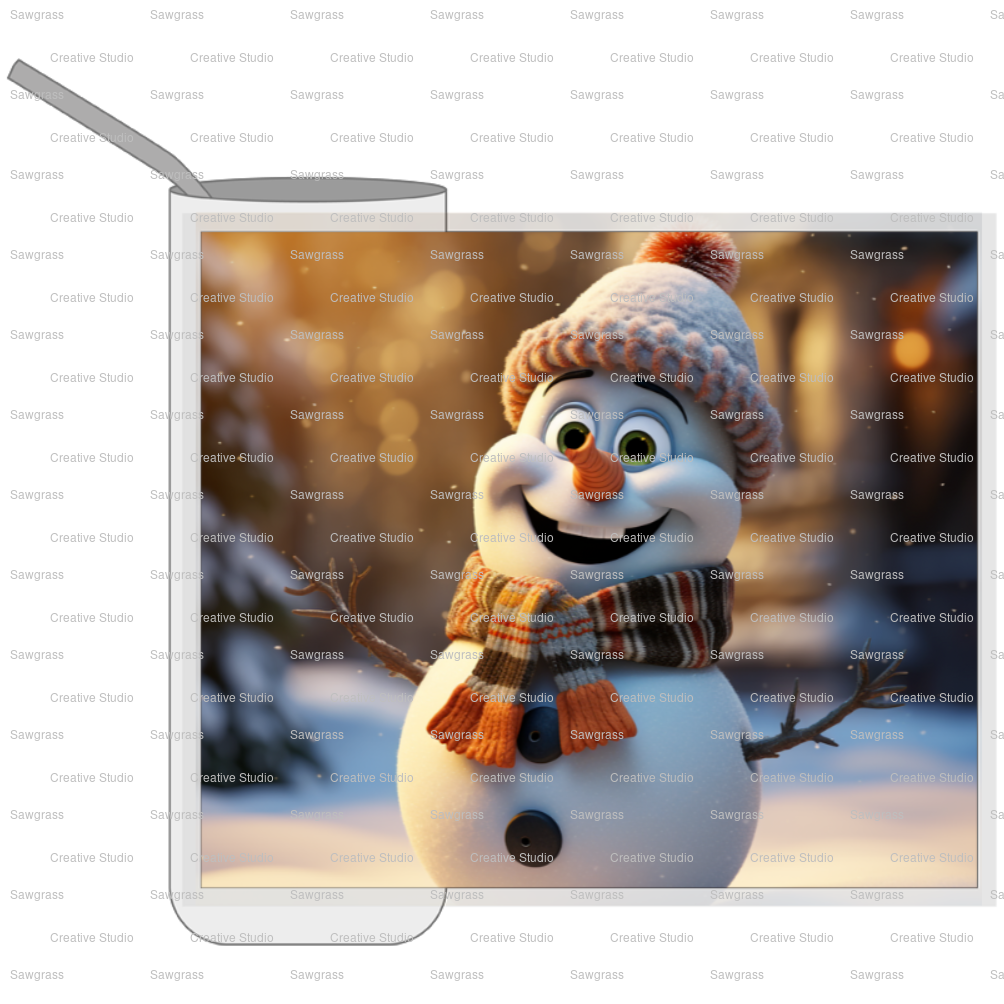 Happy Snowman 20 oz. Tumbler