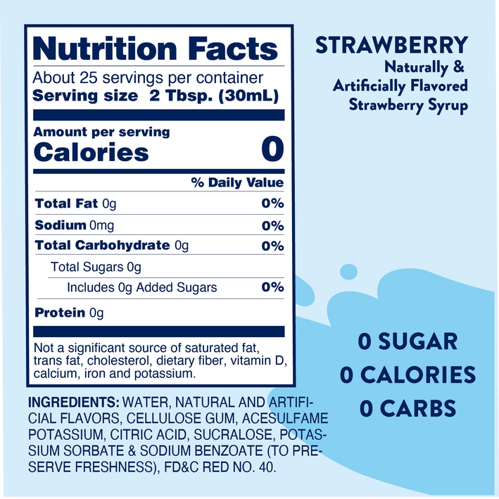 Strawberry Skinny Syrup