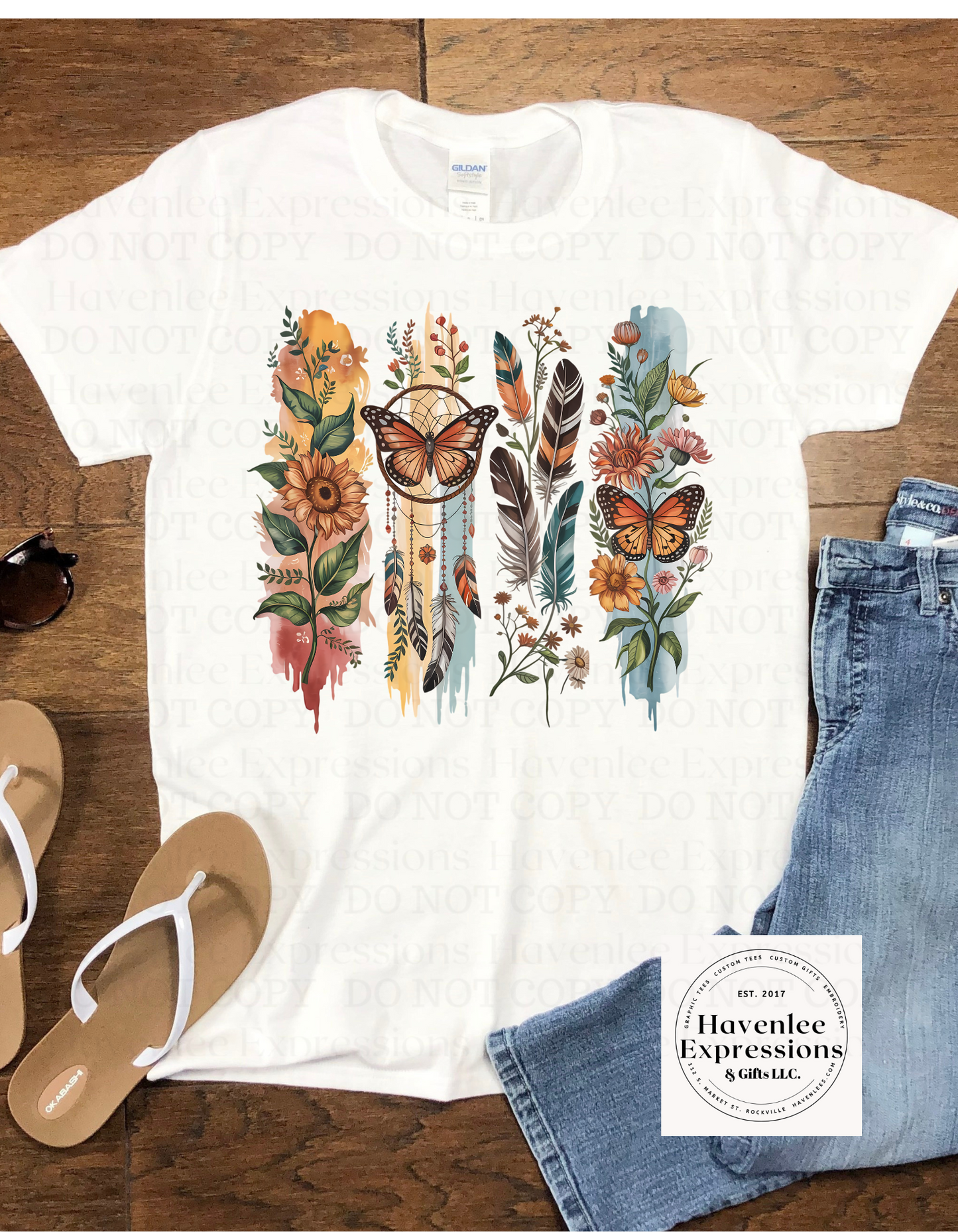 Feathered Butterflies