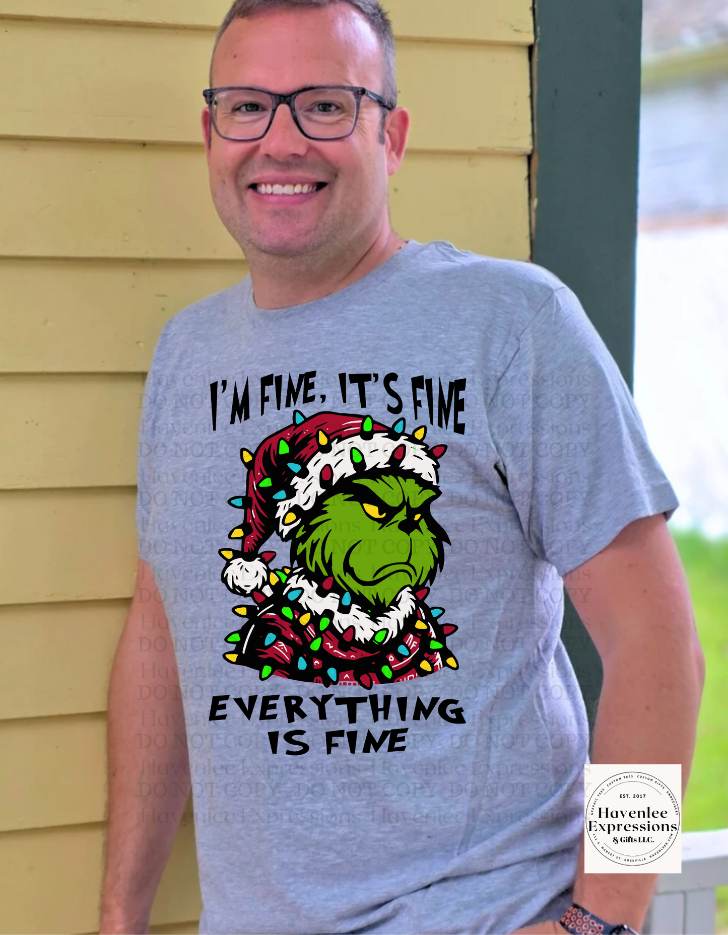 Grouchy It's Fine Adult