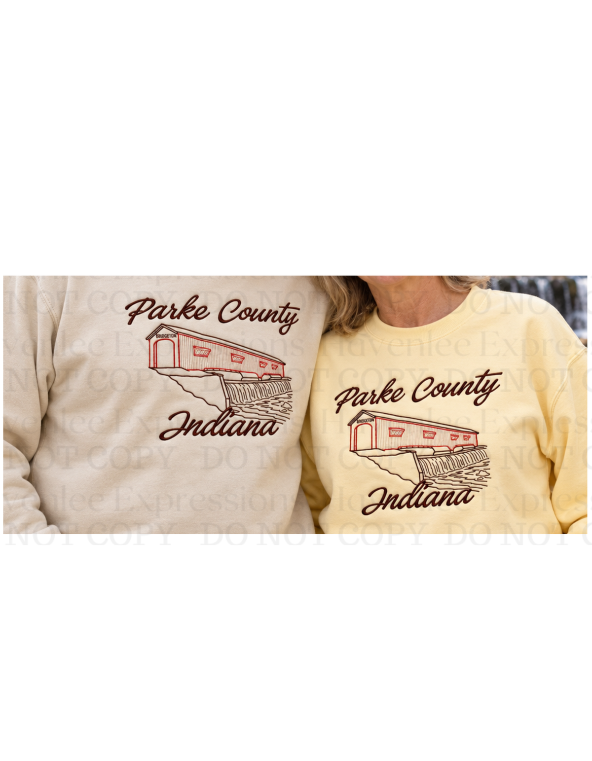 Parke County Embroidered Sweatshirt