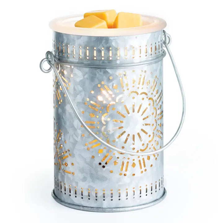 Deluxe Galvanized Tin Wax Warmer