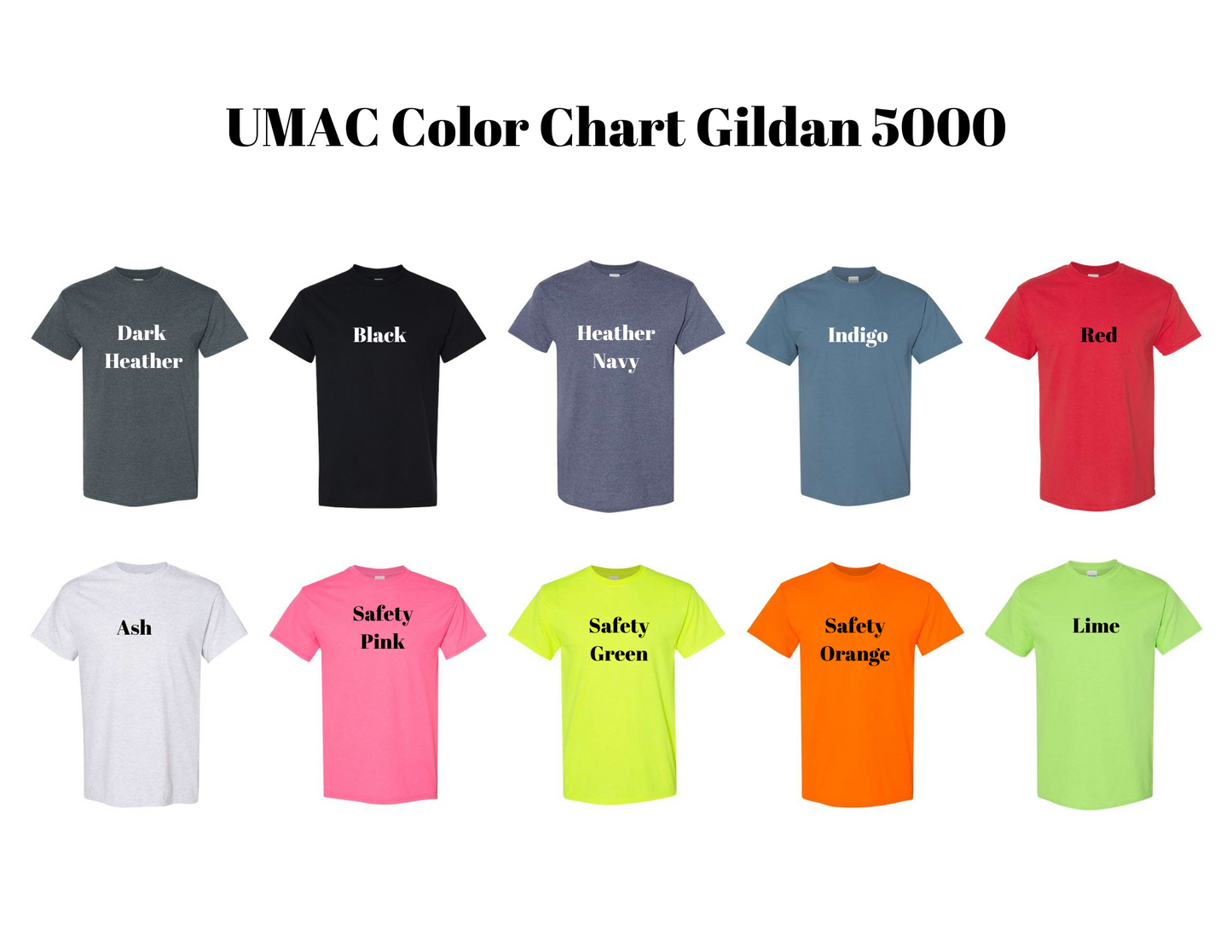 UMAC Gildan 5000 Heavy T-Shirt