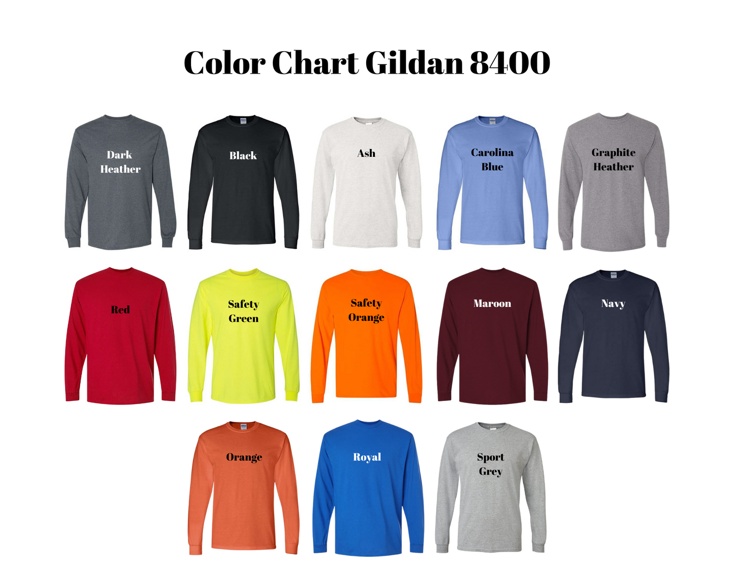 UMAC Gildan DryBlend 50/50 Long Sleeve 8400