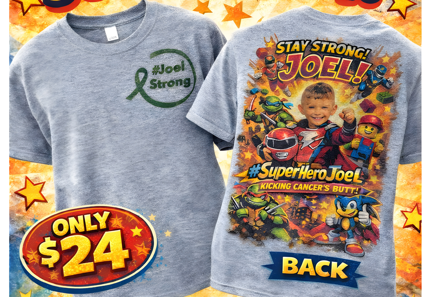 Joel Strong Tee