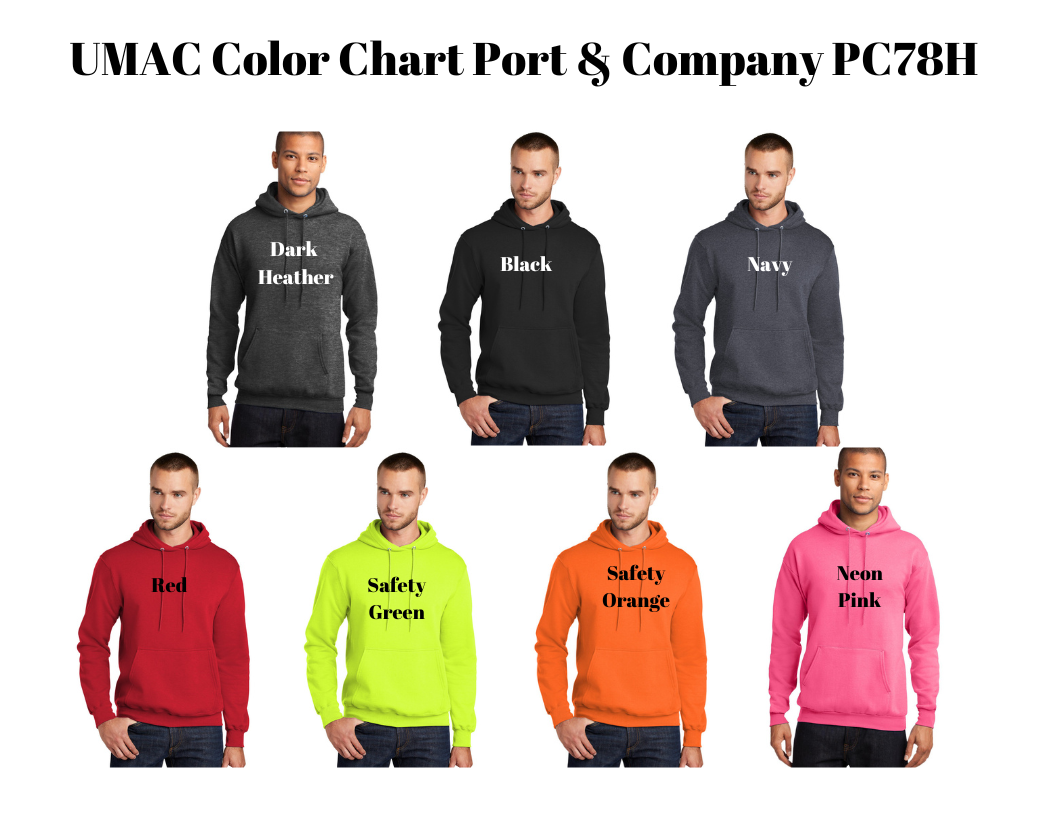 Core Fleece Pullover Hooded Sweatshirt PC78H