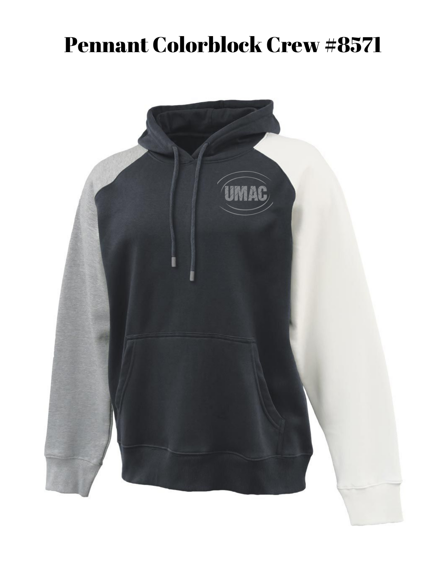 Pennant Colorblock Hoodie #8571