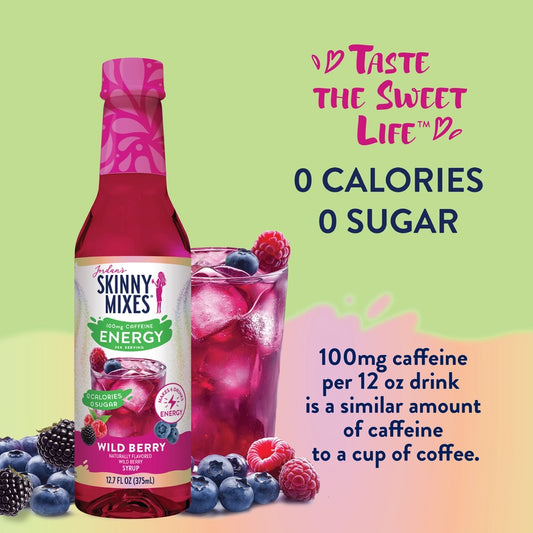 Wild BerrySkinny Energy 12.7oz