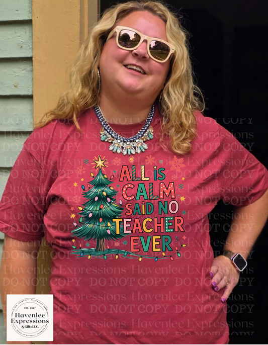 Said No Teacher Ever