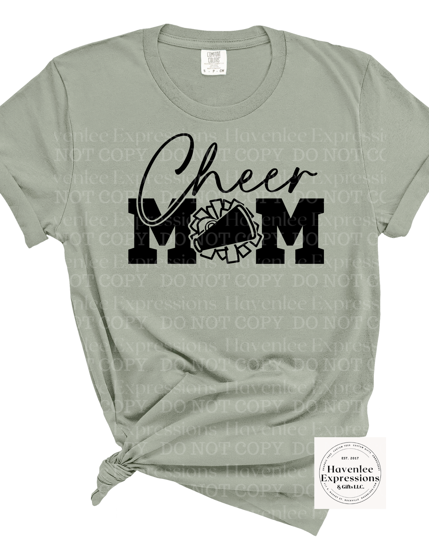 Cheer Mom - black