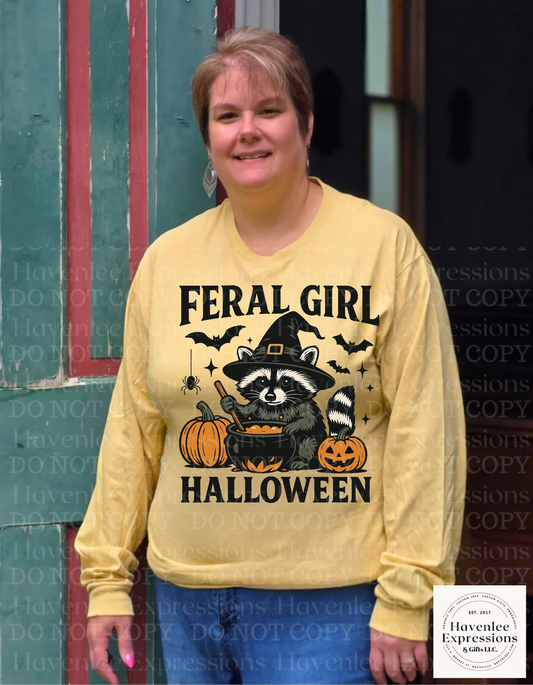 Feral Girl Halloween