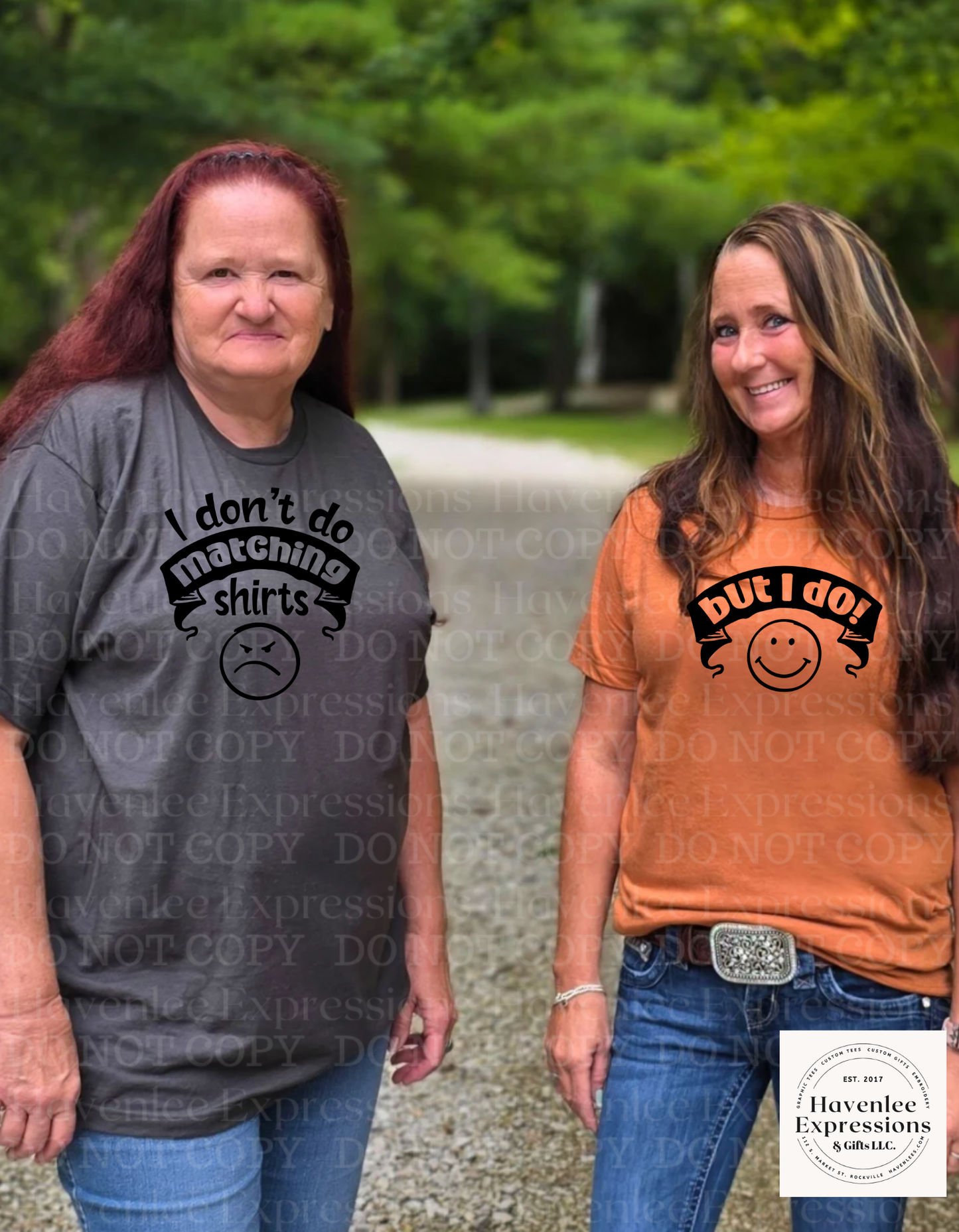 I Don't Do Matching Shirts