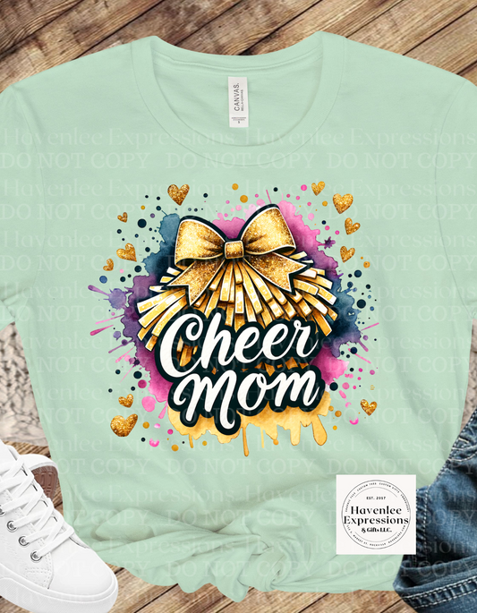 Cheer Mom Pom Pom