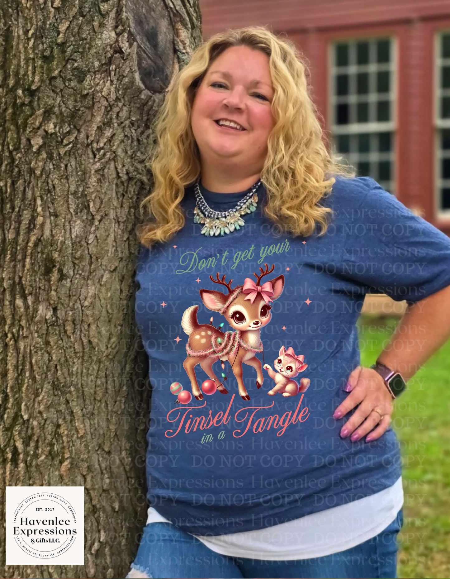 Tinsel Tangle Reindeer