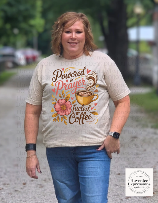 Powered by Coffee & Prayer