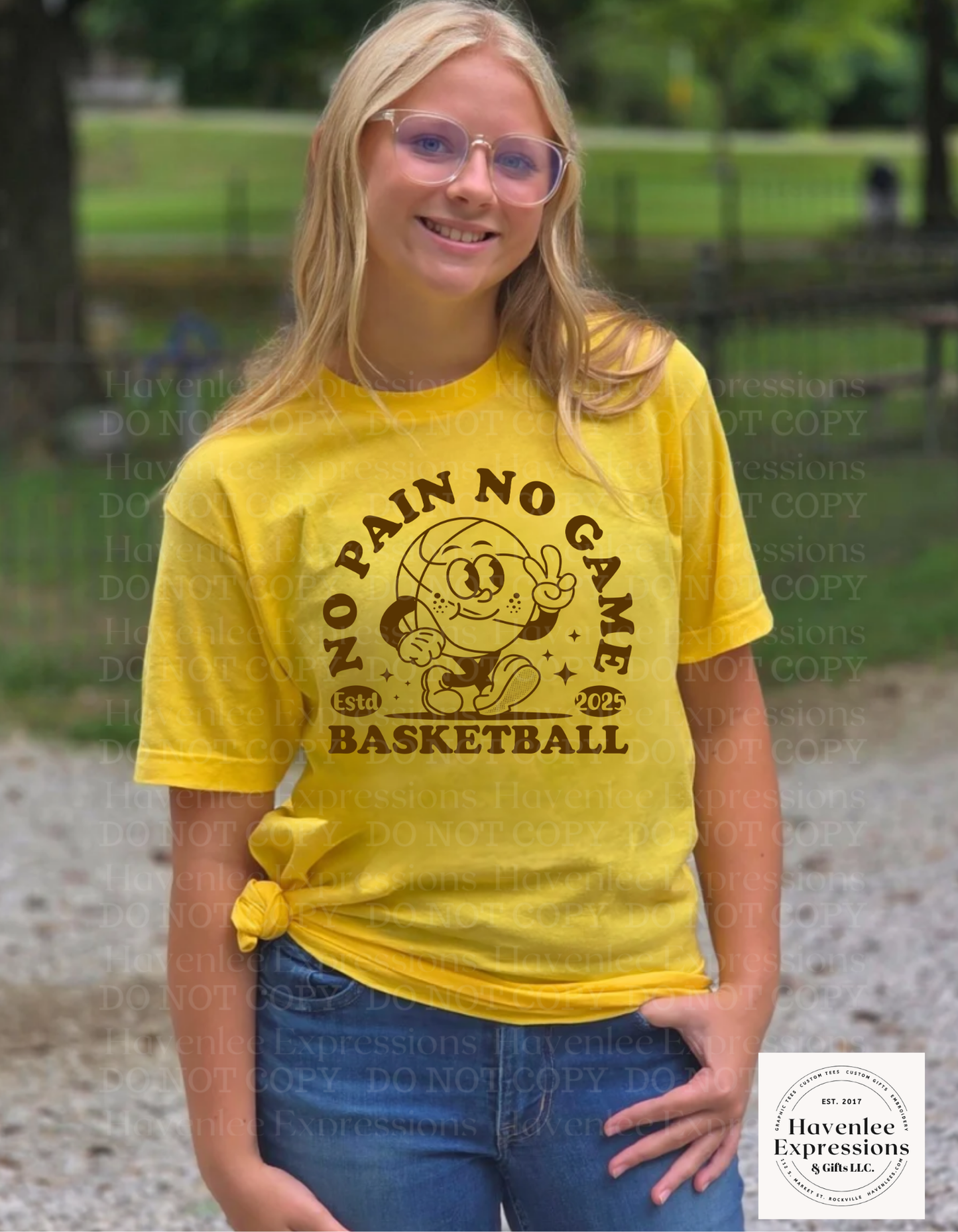 No Pain No Gain Basketball