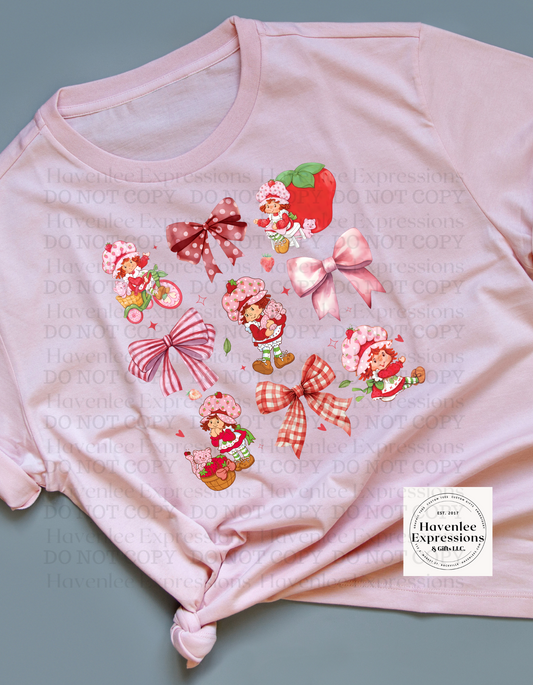 Strawberries & Bows