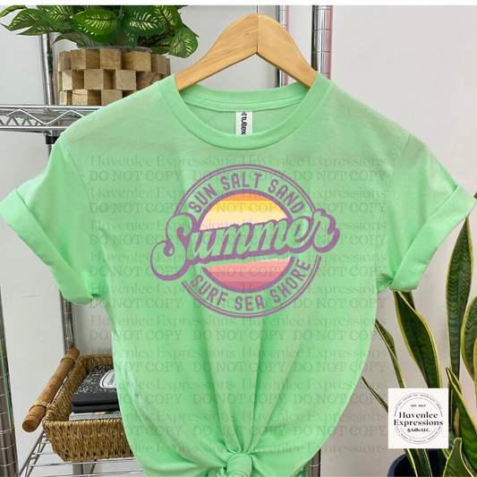 Sun Salt Sand Summer