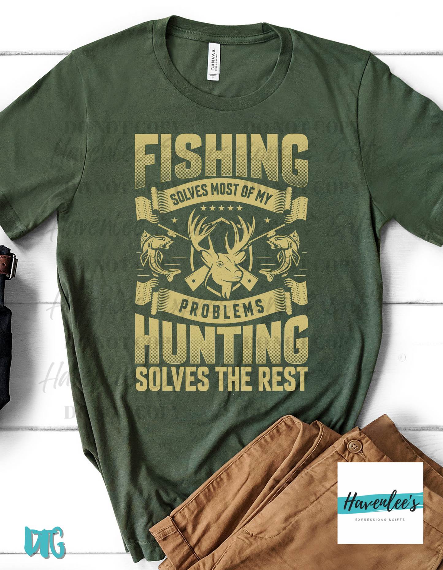 Fishing Solves Most of My Problems Hunting