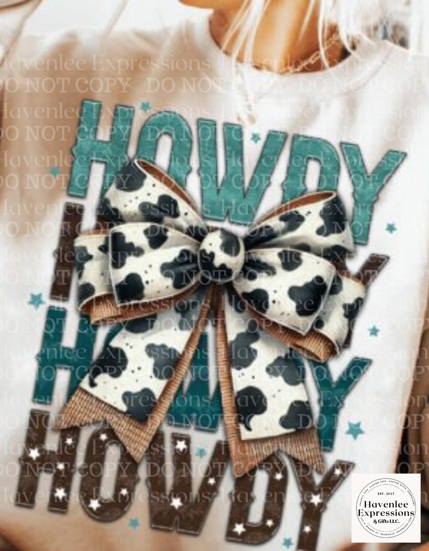 Howdy Cow PRINT