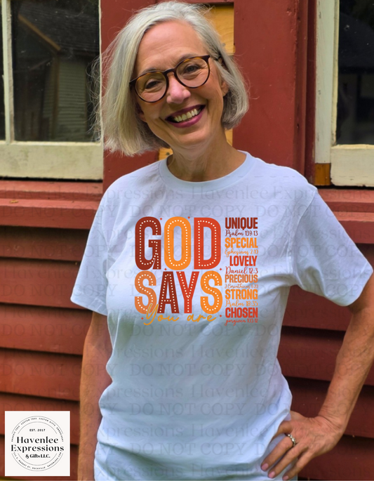God Says You Are