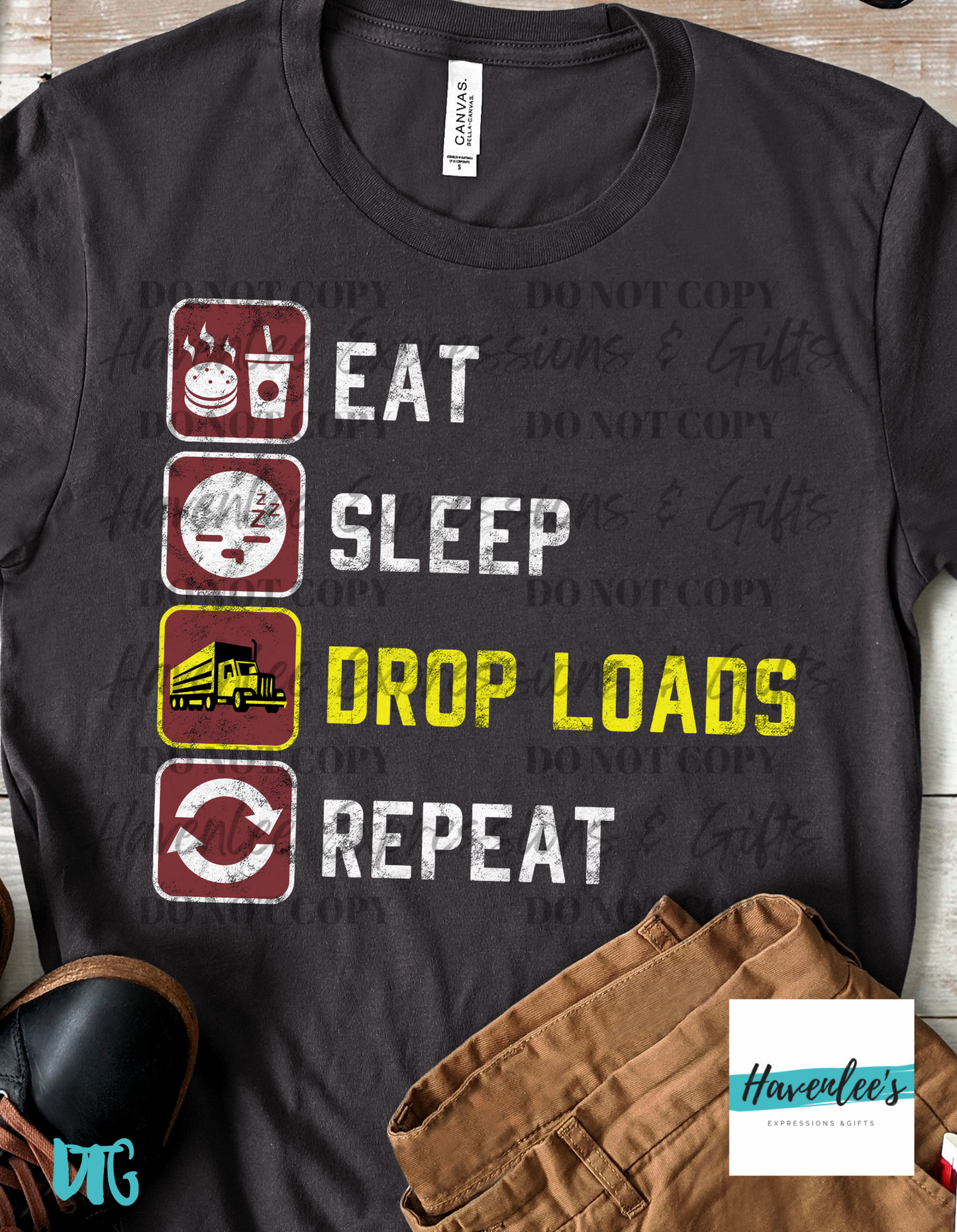 Eat Sleep Drop Loads