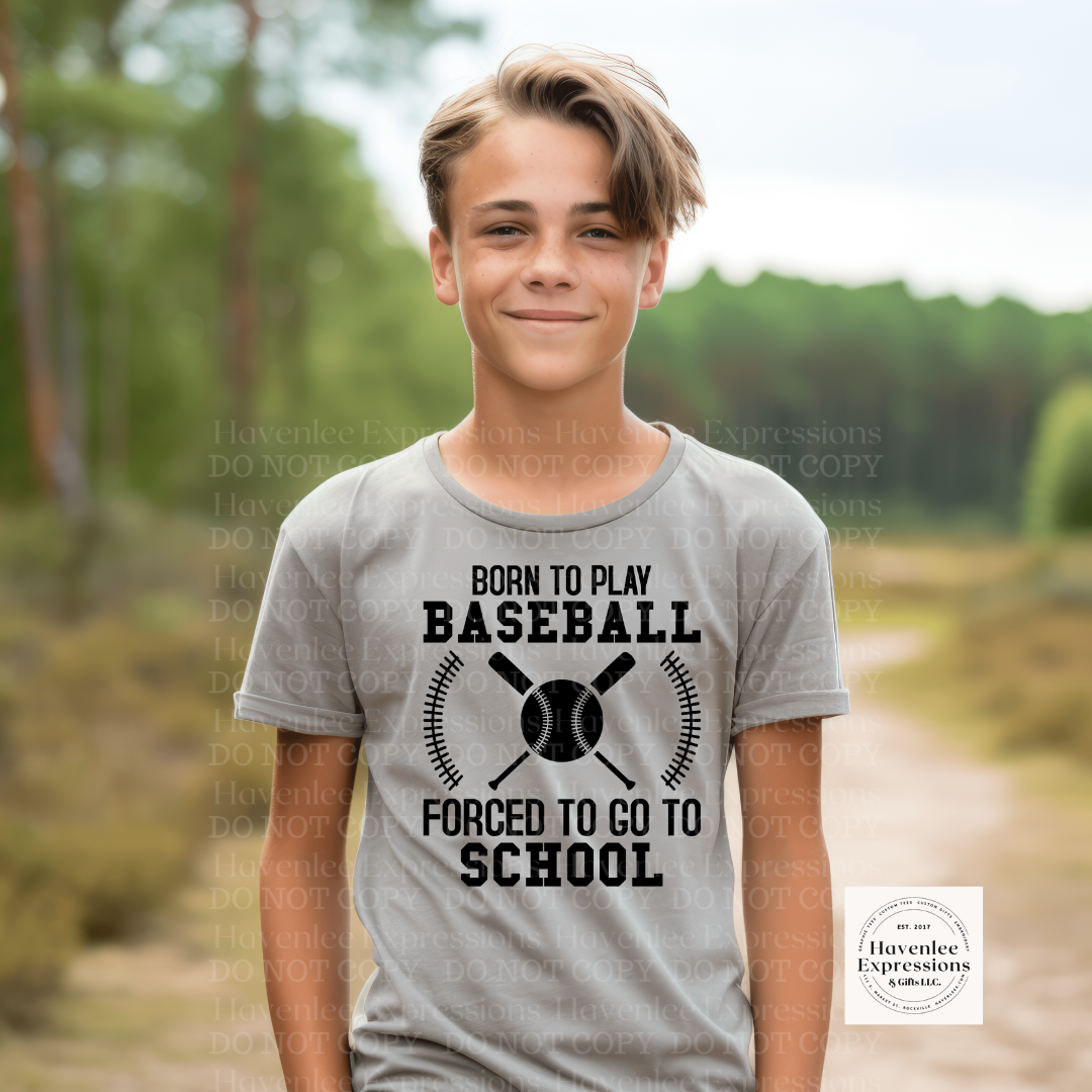Born To Play Baseball
