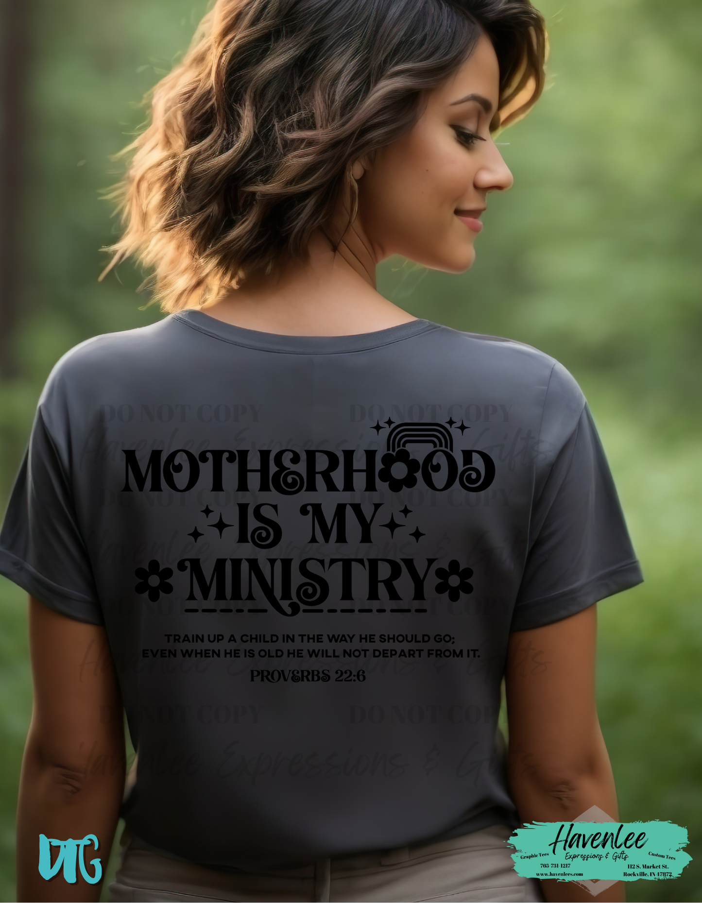 Motherhood Is My Ministry Front & Back