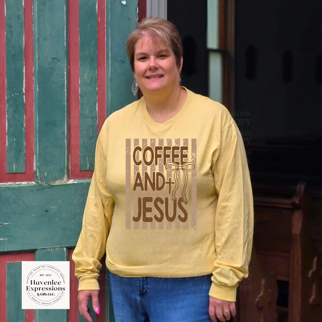 Coffee & Jesus Stripes