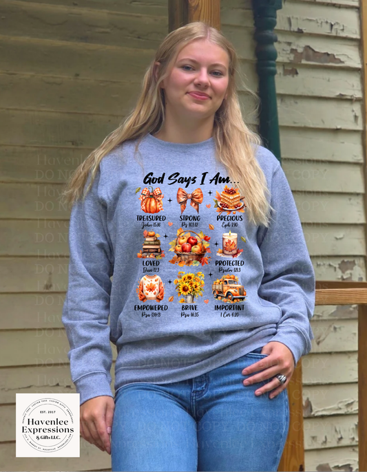 Fall Theme God Says