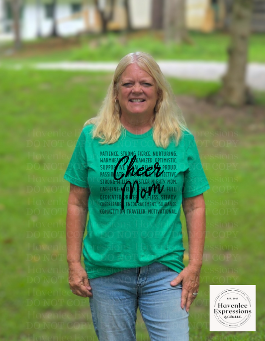 Cheer Mom Words