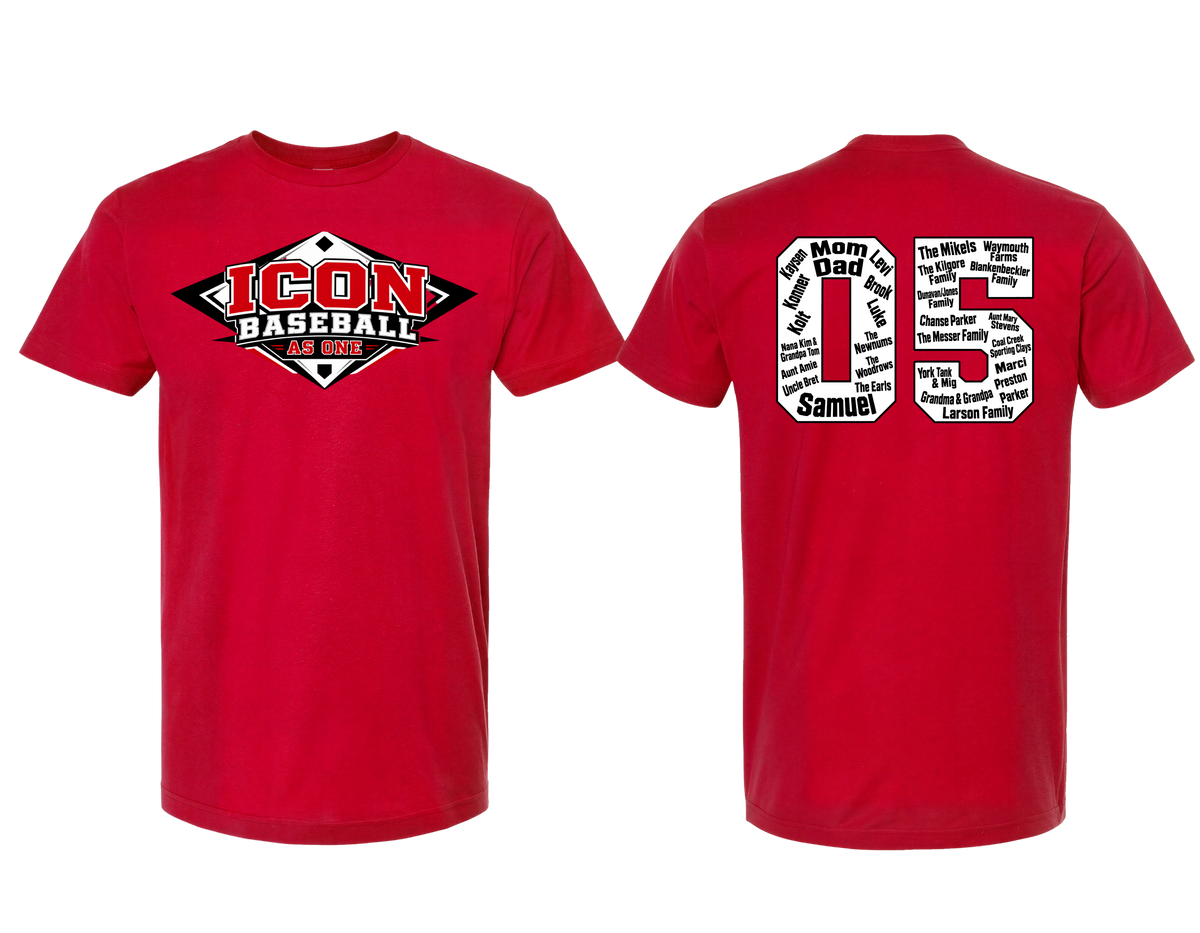 ICON Baseball Team Shirt