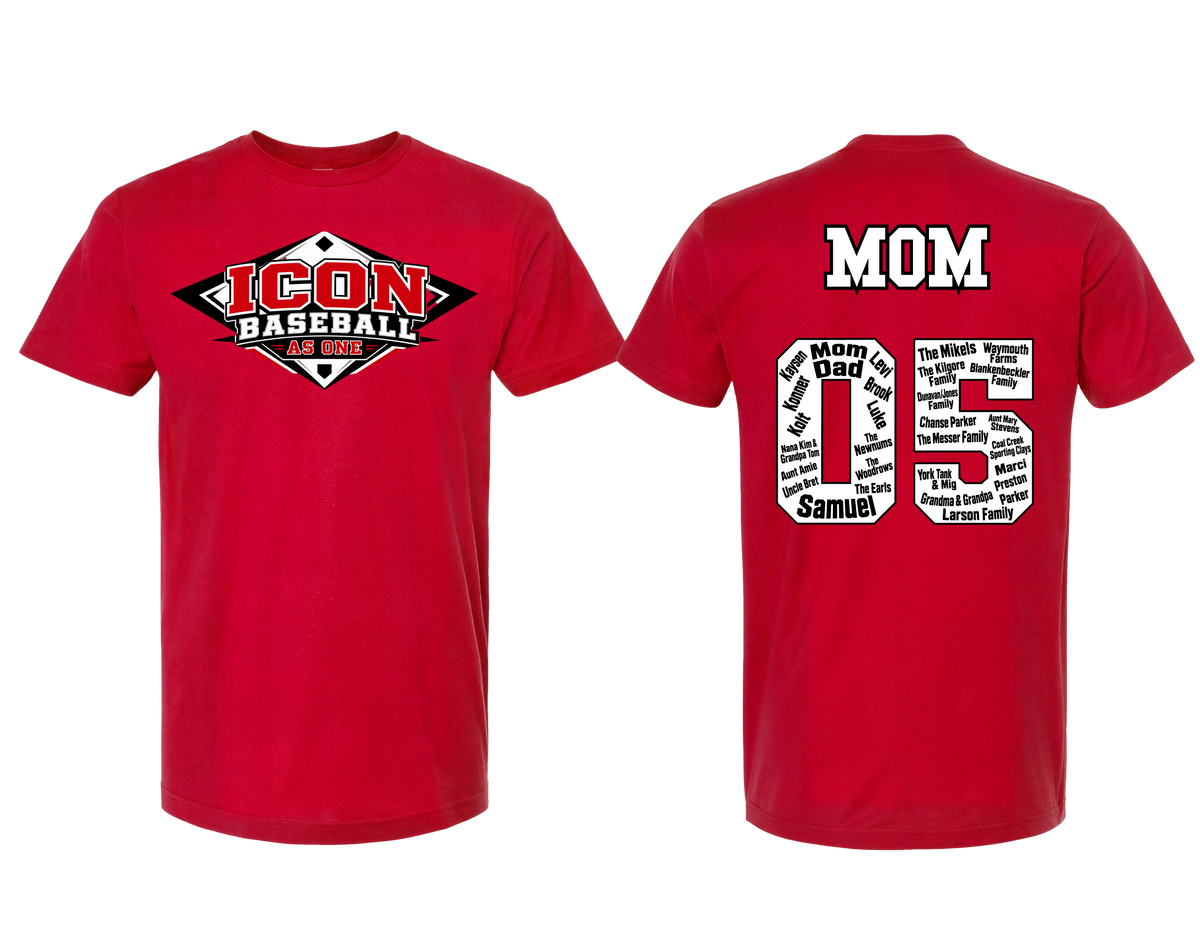 ICON Baseball Team Shirt