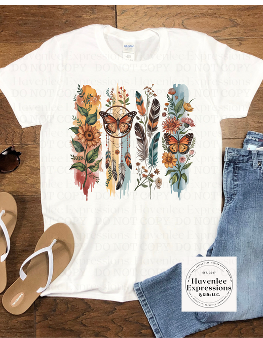Feathered Butterflies