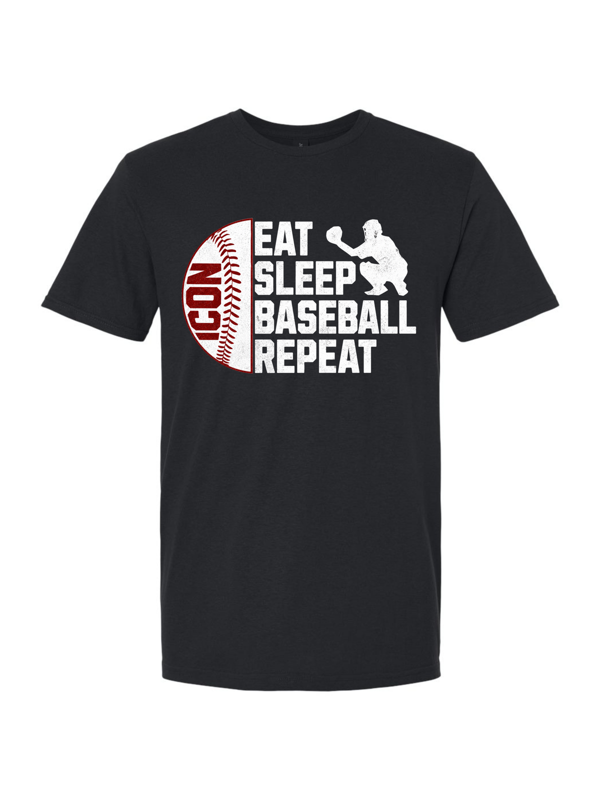 Eat. Sleep. Baseball. Repeat. Team Tee