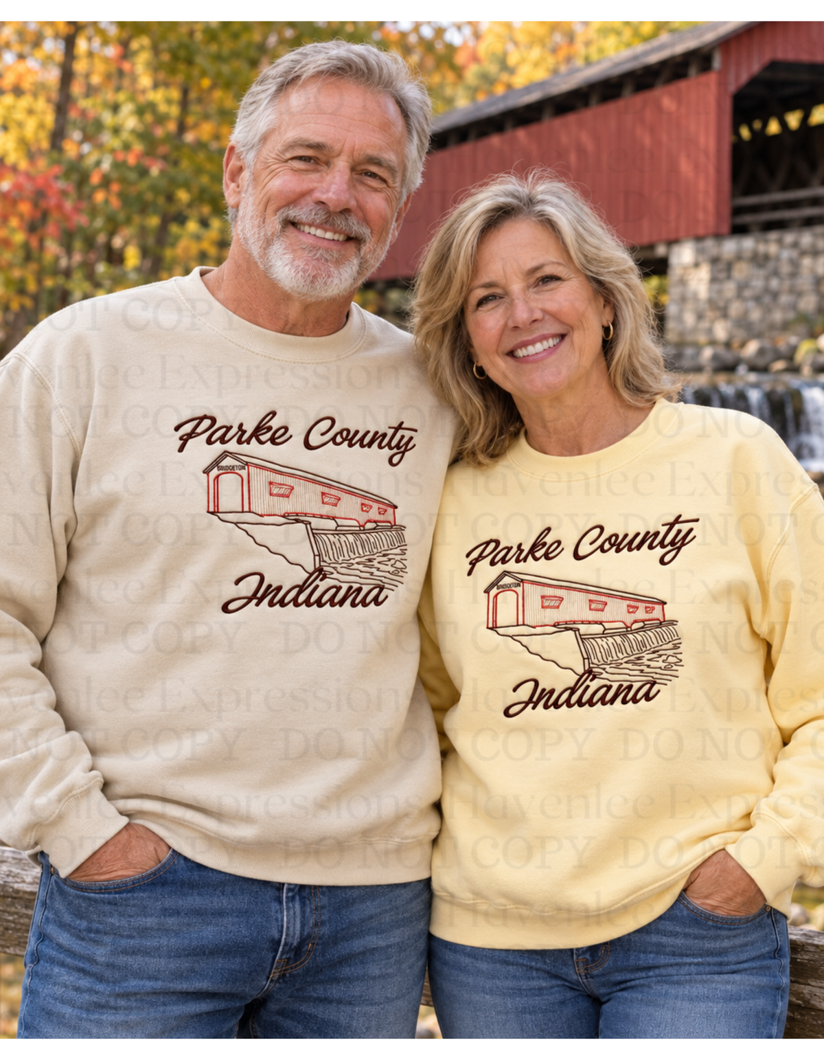 Parke County Embroidered Sweatshirt
