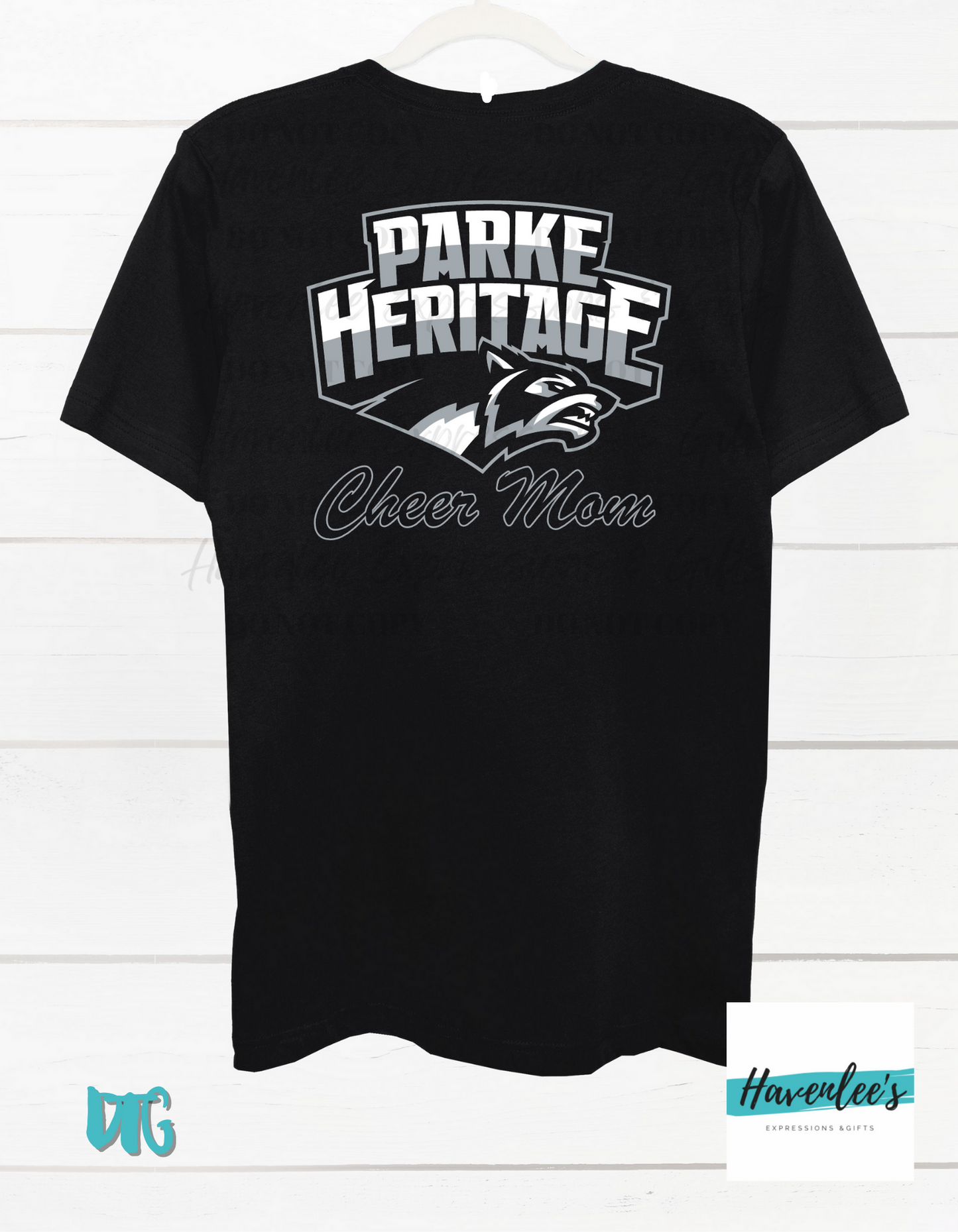 Parke Heritage Cheer Mom Tee