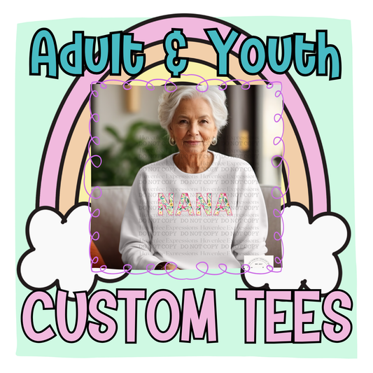 Custom Tee Youth/ Adult