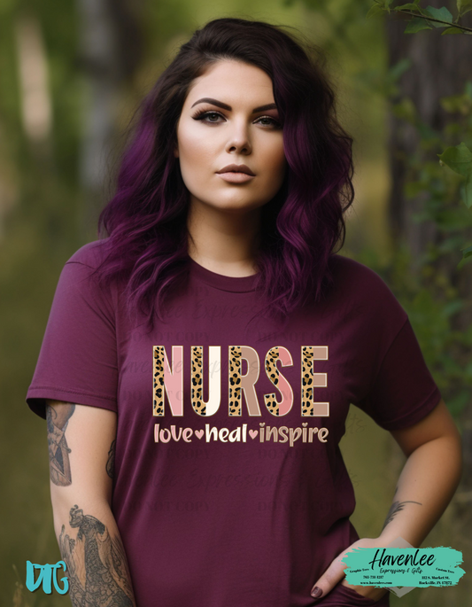 Nurse Love Heal Inspire