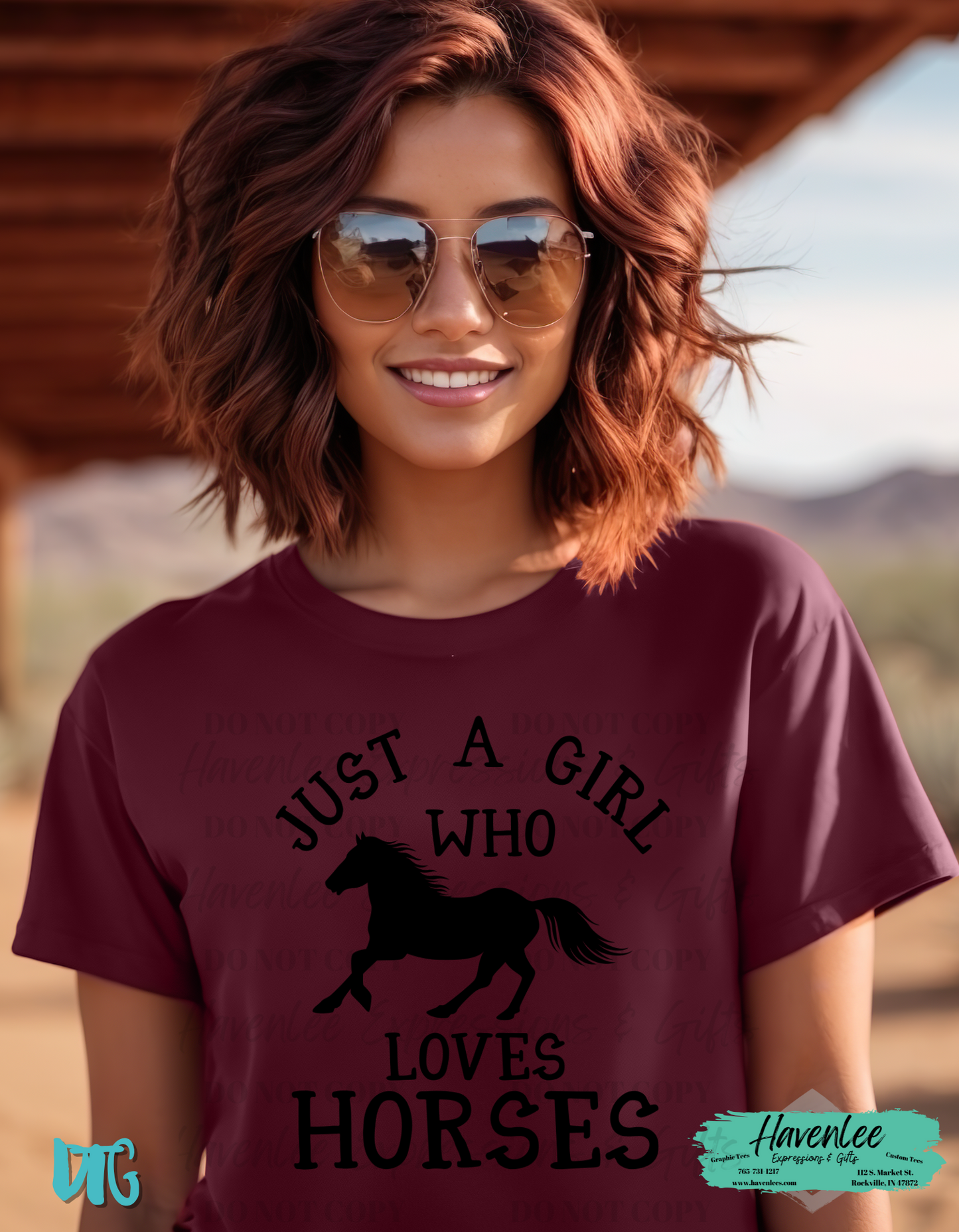 Girl Who Loves Horses