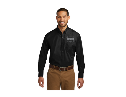 Port Authority LSe Carefree Poplin Shirt Embroidered W100