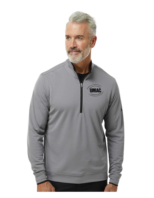Adidas Lightweight Quarter Zip Pull Over Embroidered A2002