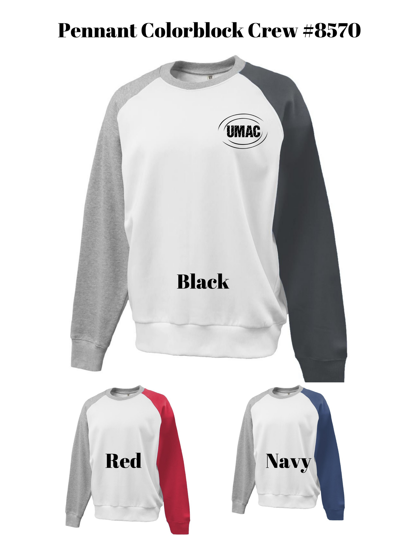 UMAC Pennant Colorblock Crew 8570