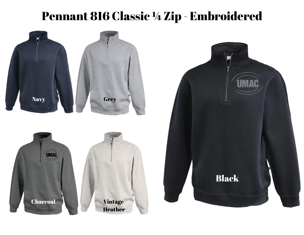Pennant Classic 1/4 Zip - Embroidered 816