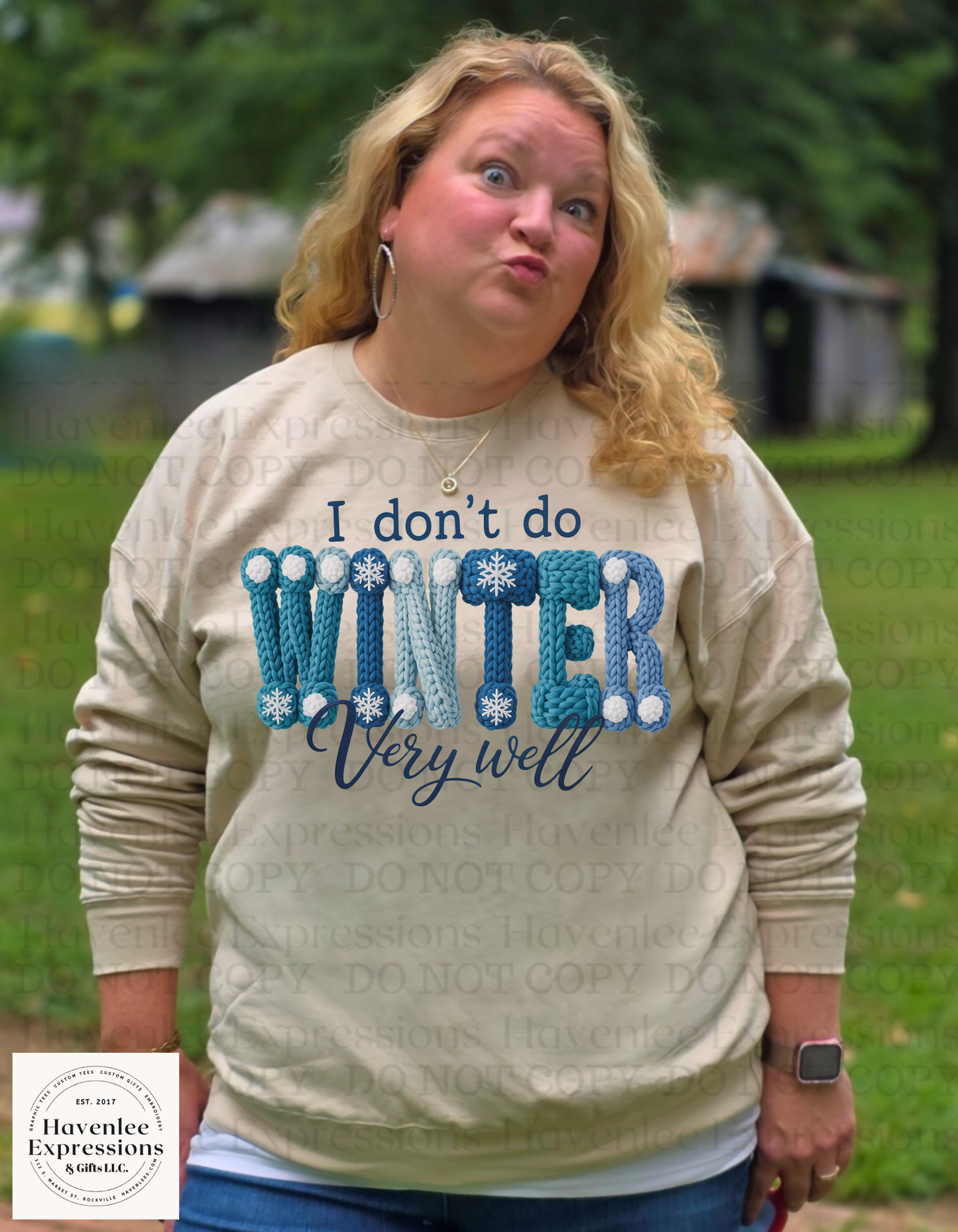 I don't do winter very well