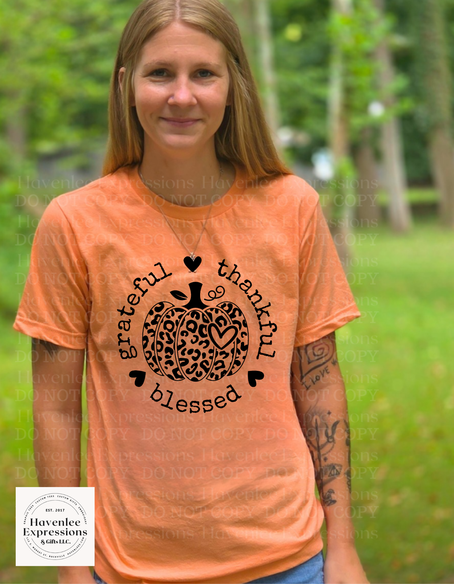 Thankful Grateful Blessed