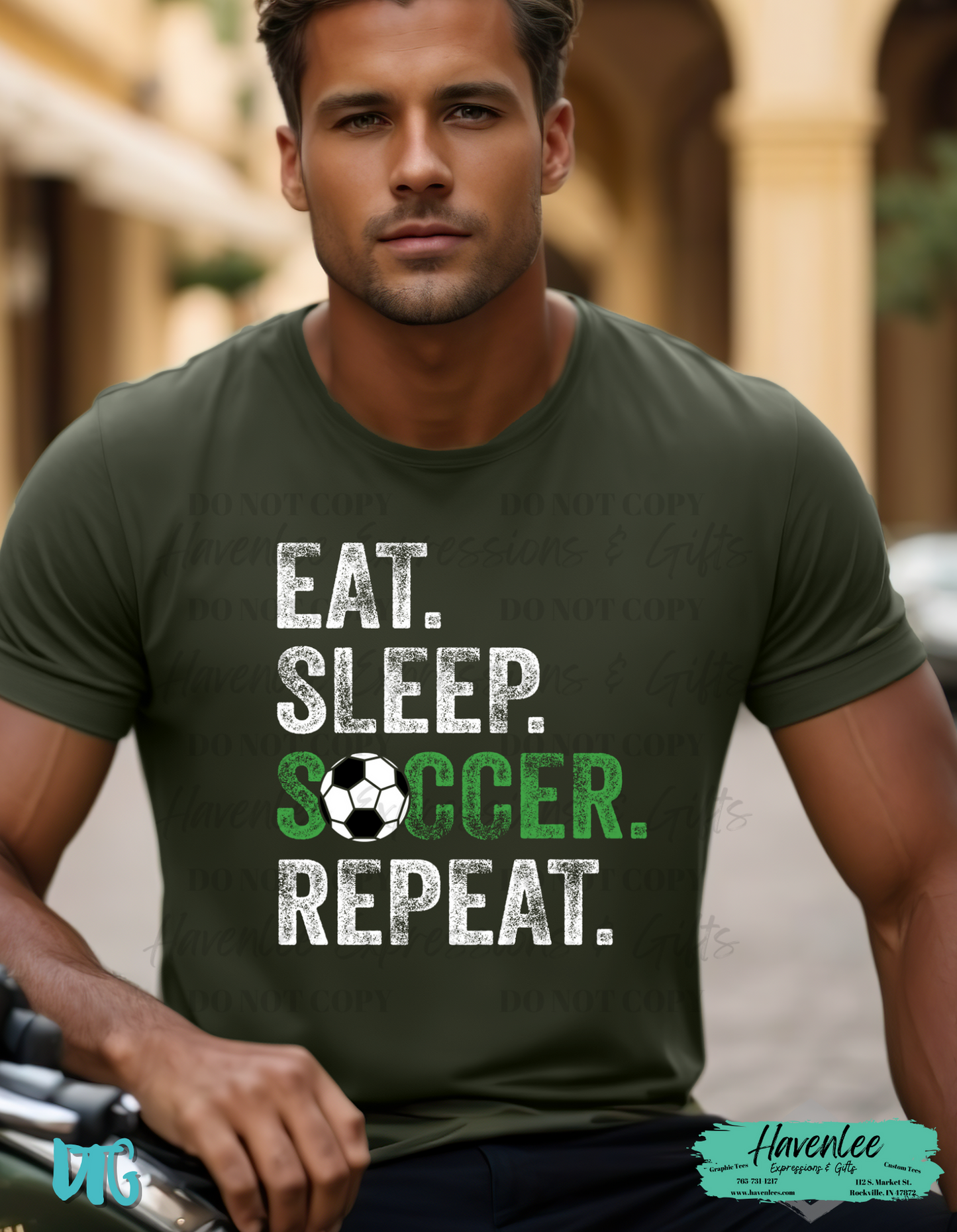 Eat Sleep Soccer Repeat