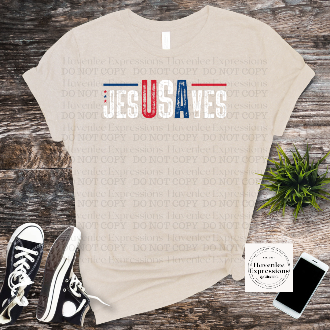 USA Jesus Saves