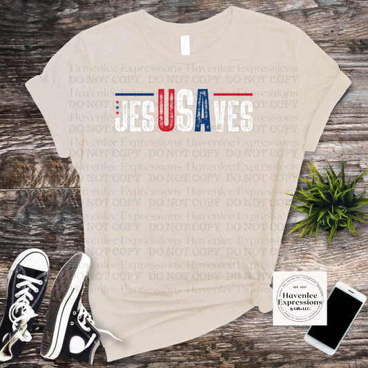 USA Jesus Saves